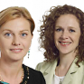 Monika Flasikova-Benova and Sophie in 't Veld MEPs