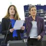 Roberta Metsola and Ulrike Lunacek MEPS