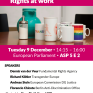 Transgender rights at work poster