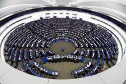 General view of MEPs in Plenary Chamber